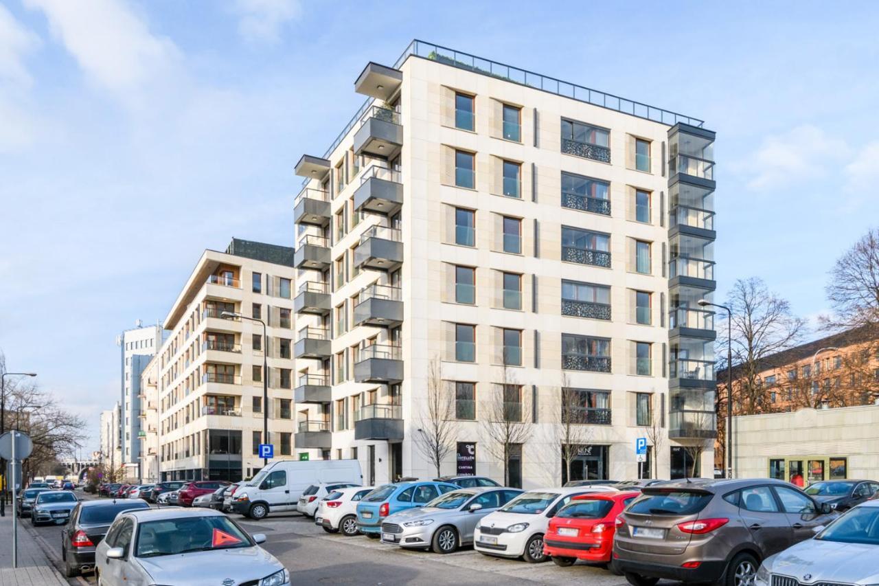 Bulwary Wislane P&O Serviced Apartments With Ac Warschau Buitenkant foto