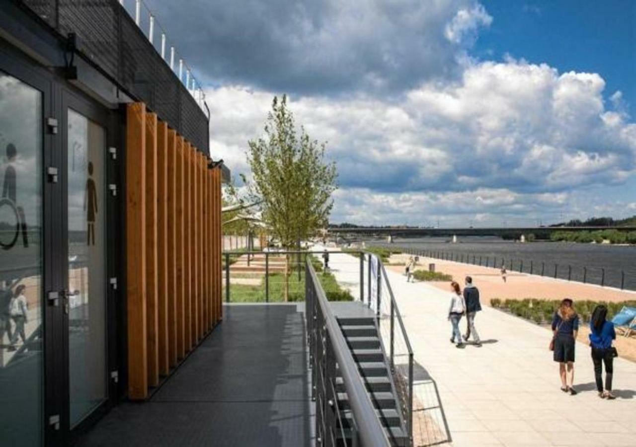 Bulwary Wislane P&O Serviced Apartments With Ac Warschau Buitenkant foto